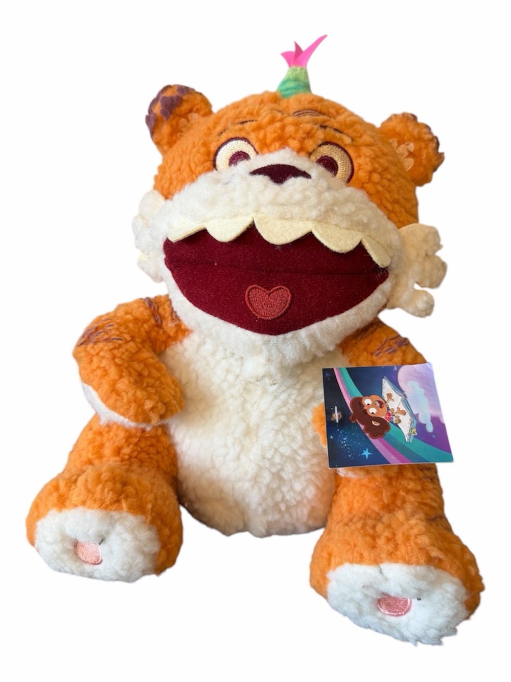 Disney XD PRIMOS Official Authentic Plush Vision Tiger Promo 10” Rare New NWT